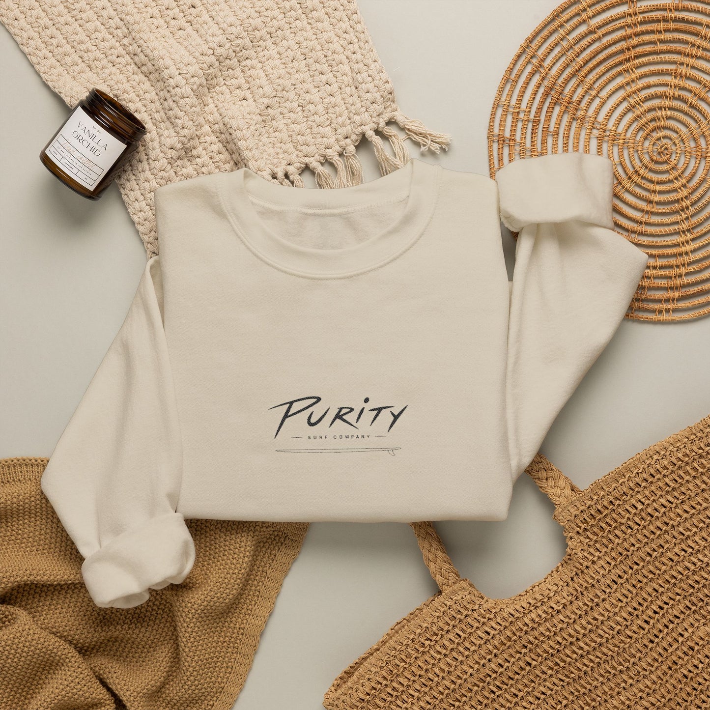 Vintage Lines Crewneck
