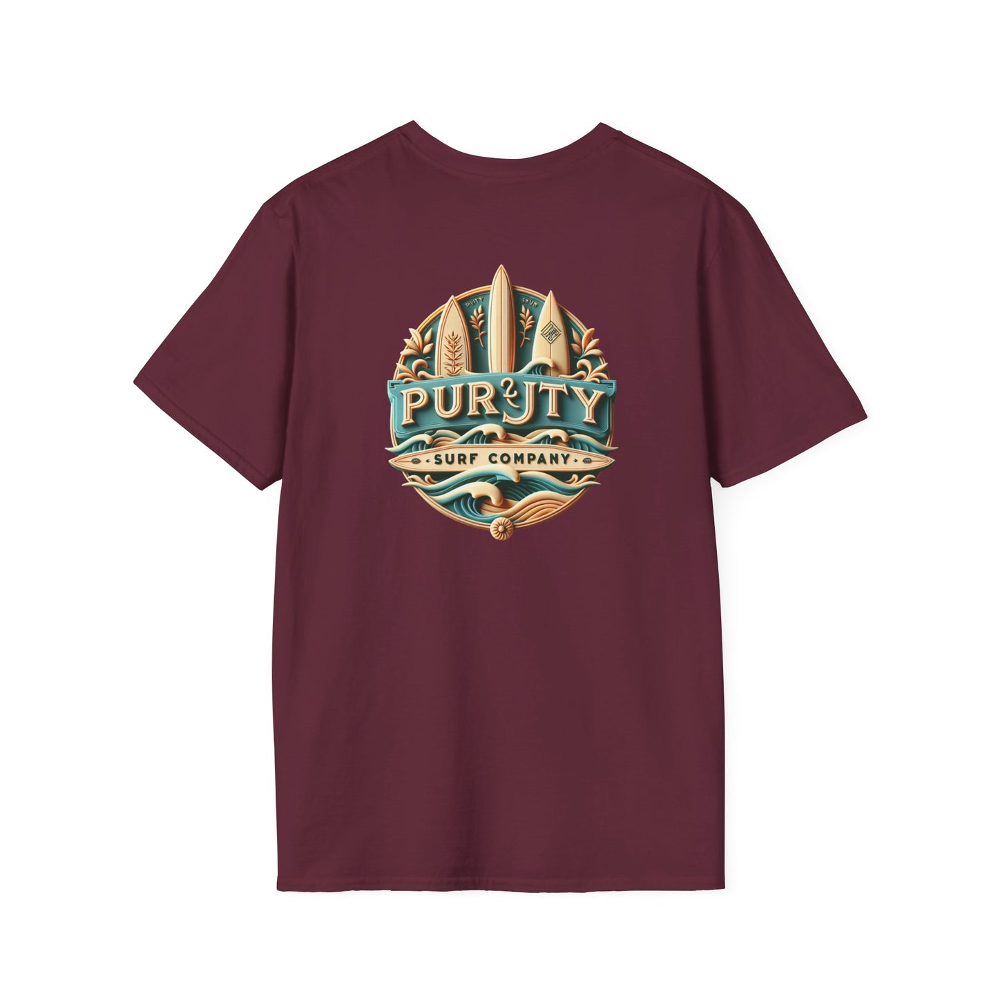 Purity Surf Company Unisex Softstyle T-Shirt - Sunny days and chill waves