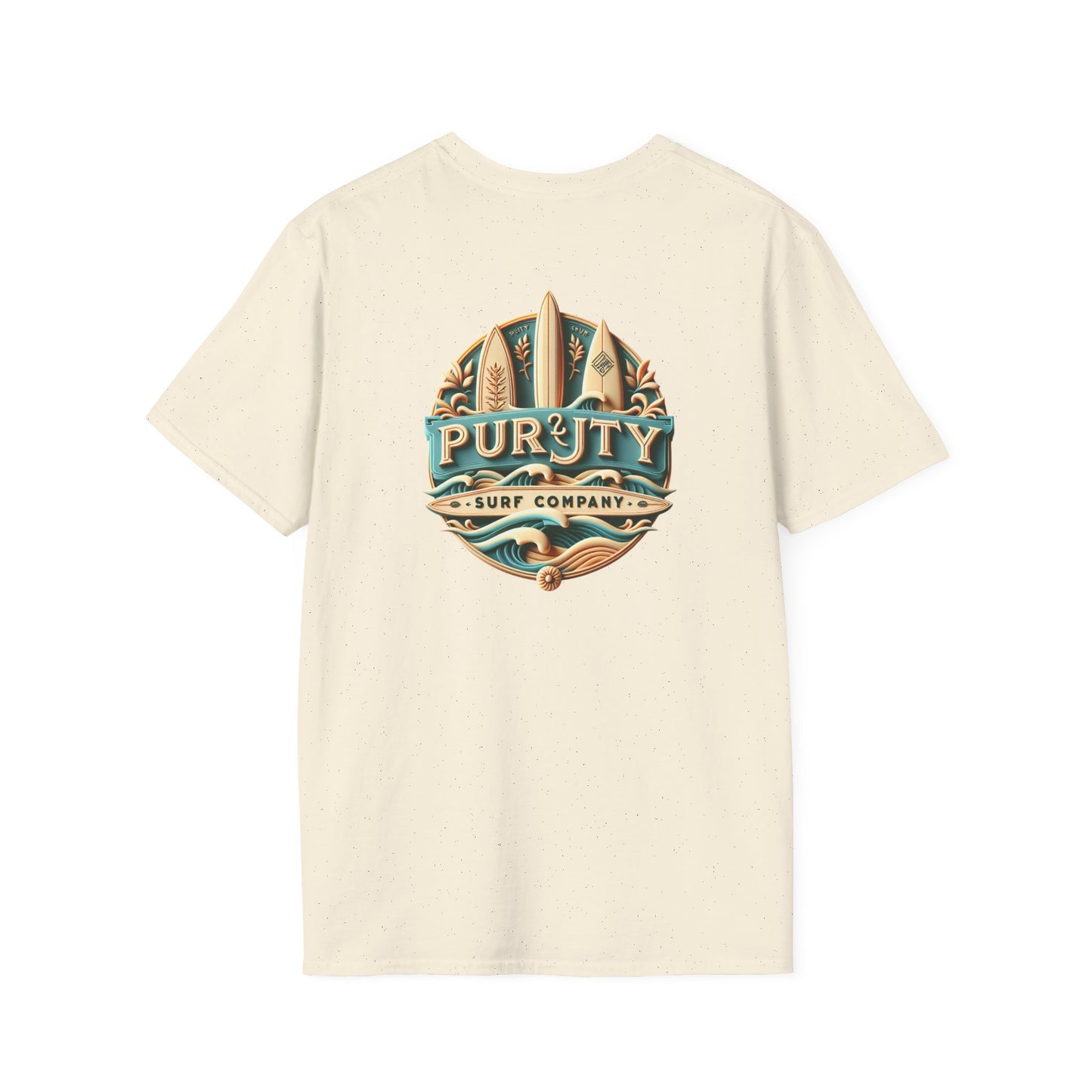 Purity Surf Company Unisex Softstyle T-Shirt - Sunny days and chill waves