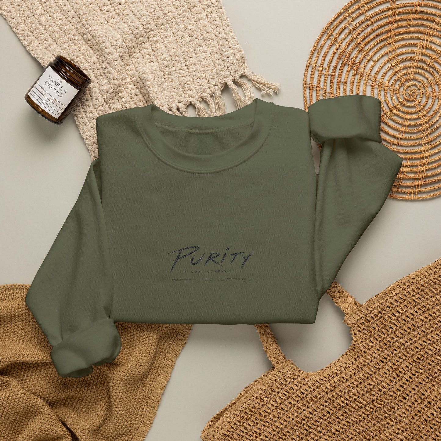 Vintage Lines Crewneck
