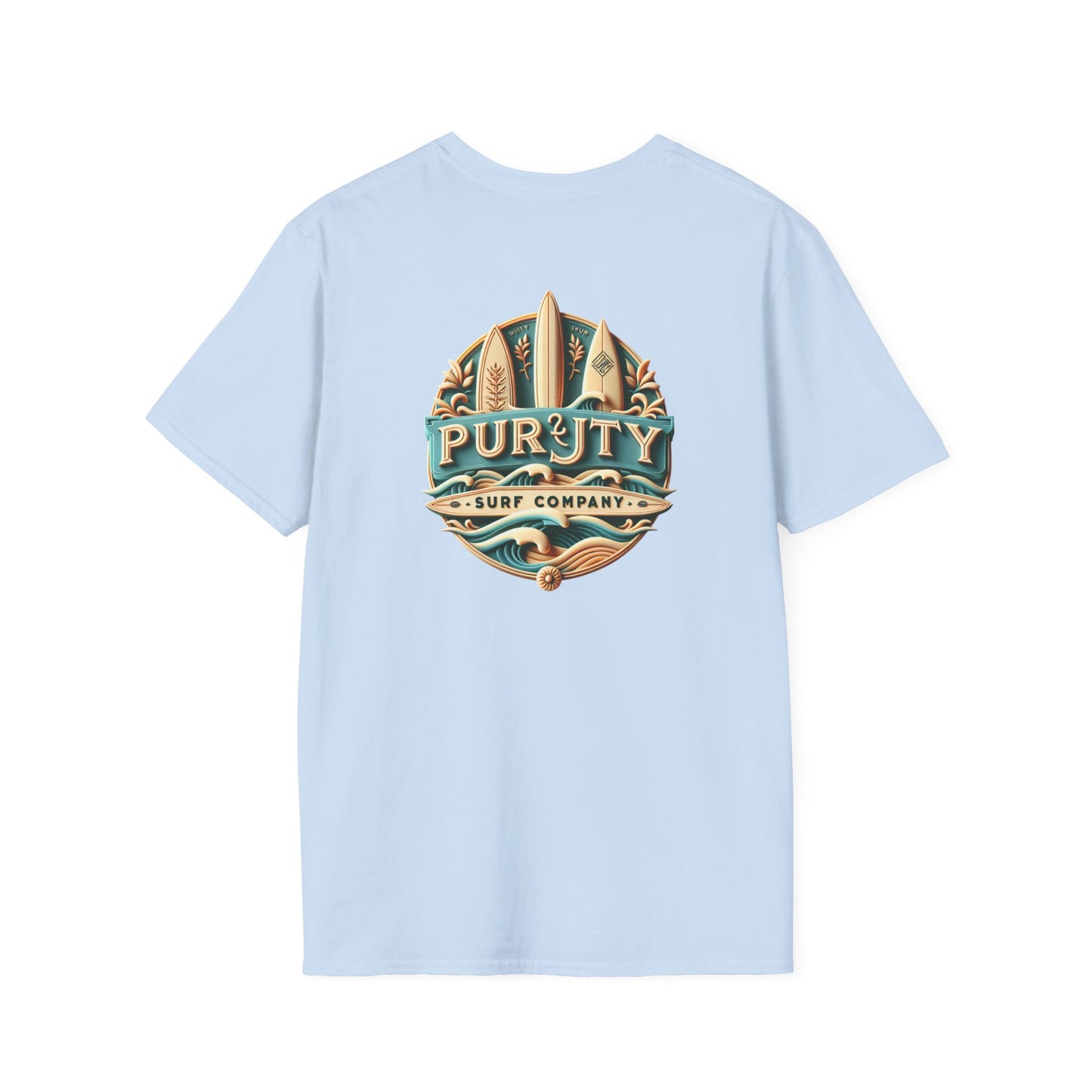 Purity Surf Company Unisex Softstyle T-Shirt - Sunny days and chill waves